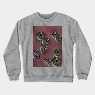 Eyeball party Crewneck Sweatshirt